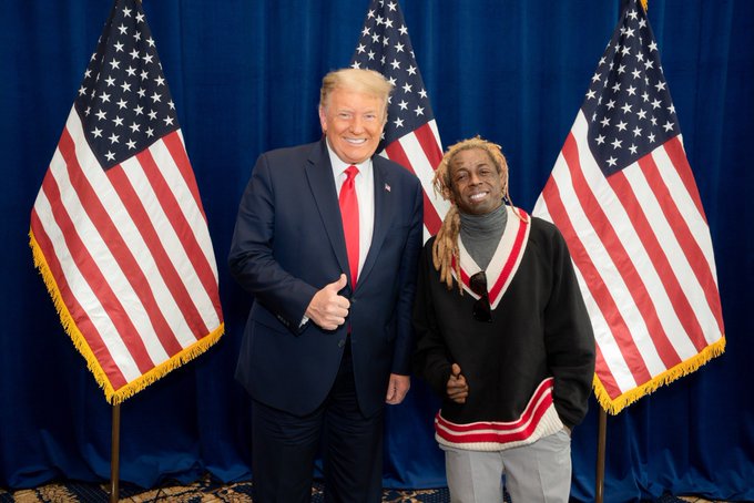 Trump indultó a raperos Lil Wayne y Kodak Black en casos relacionados con armas en Miami
