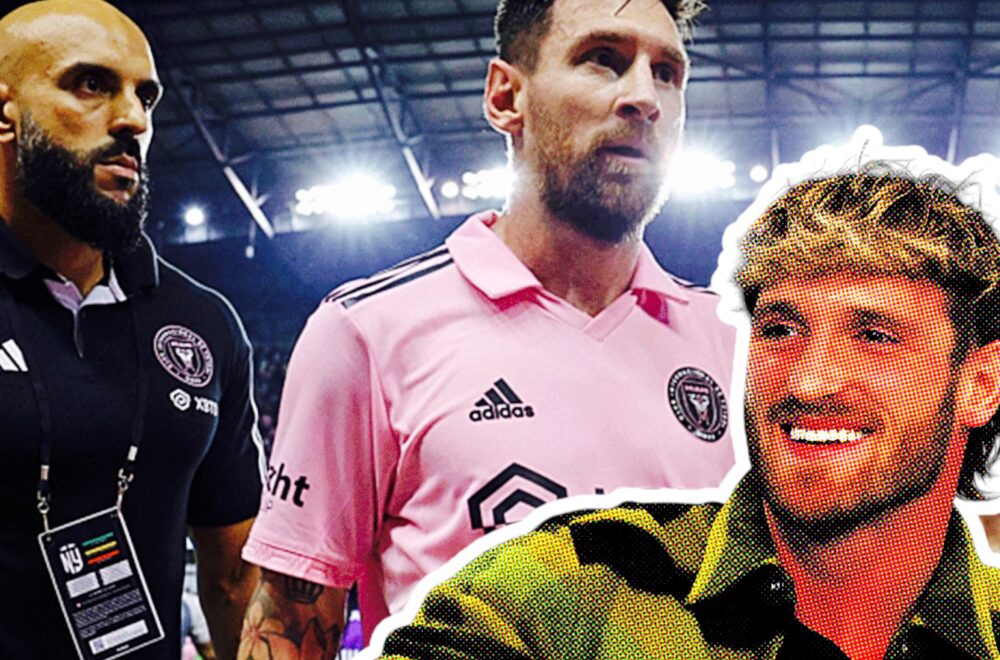 “Messi no te conoce”: Guardaespaldas del argentino desafía a Logan Paul