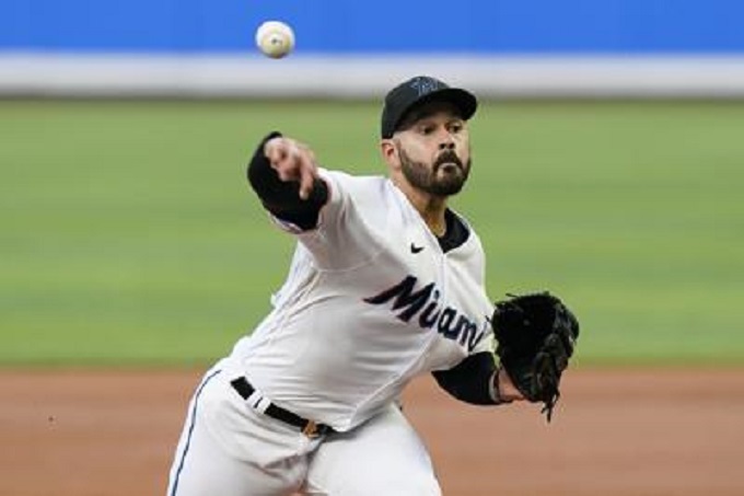 Pablo López fue clave en la victoria de Miami Marlins