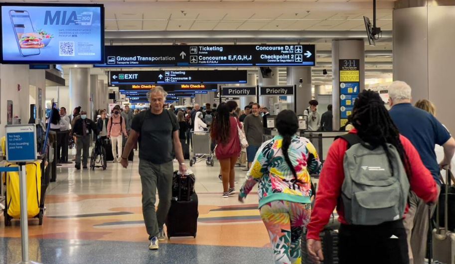 Aeropuerto Internacional de Miami con récord de pasajeros en el fin de semana de Memorial Day 2022