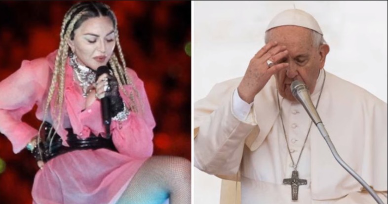 Madonna quiere reunirse con el papa Francisco