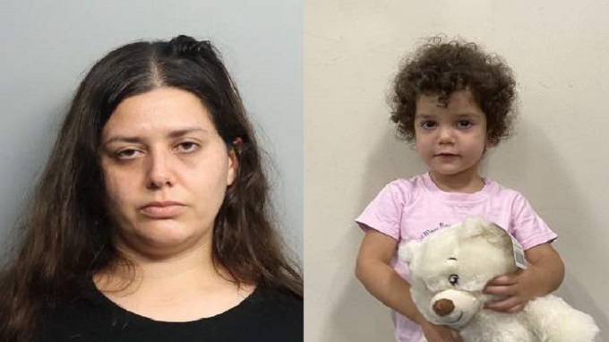 Policía de Miami arrestó a madre de niña que fue abandonada en un hospital