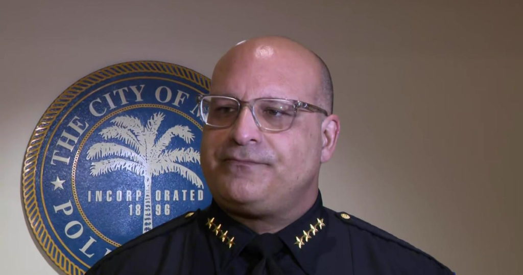 Manny Morales jefe de la policía de Miami