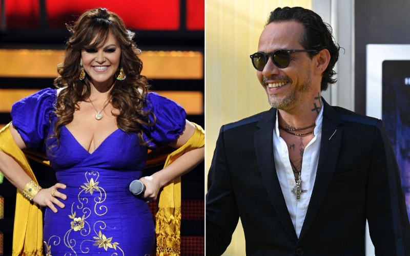 Jenni Rivera y Marc Anthony recibirán estrellas en el Paseo de la Fama de Hollywood