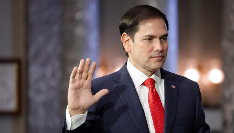 El Senado de EE.UU confirma a Marco Rubio como Secretario de Estado
