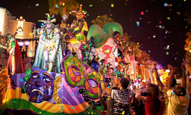 Universal Orlando da la bienvenida al Mardi Gras 2023