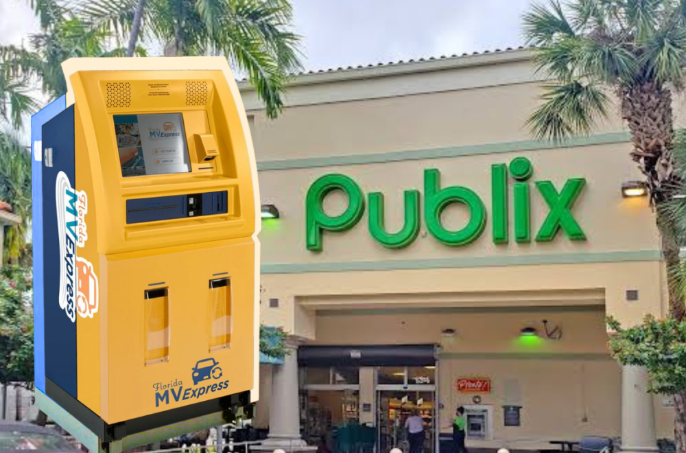 Ahora puedes renovar el registro de tu auto mientras haces mercado en Publix