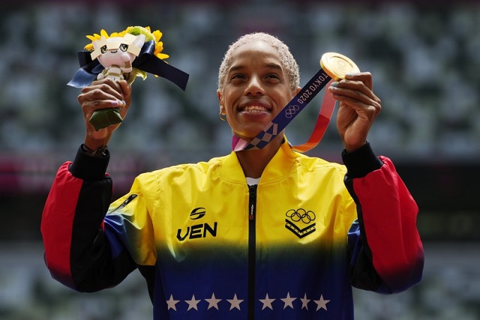 Medallistas olímpicos venezolanos  fueron homenajeados por cantantes tachirenses