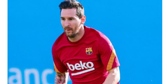 Messi volvió a los entrenamiento en Barcelona (Video)