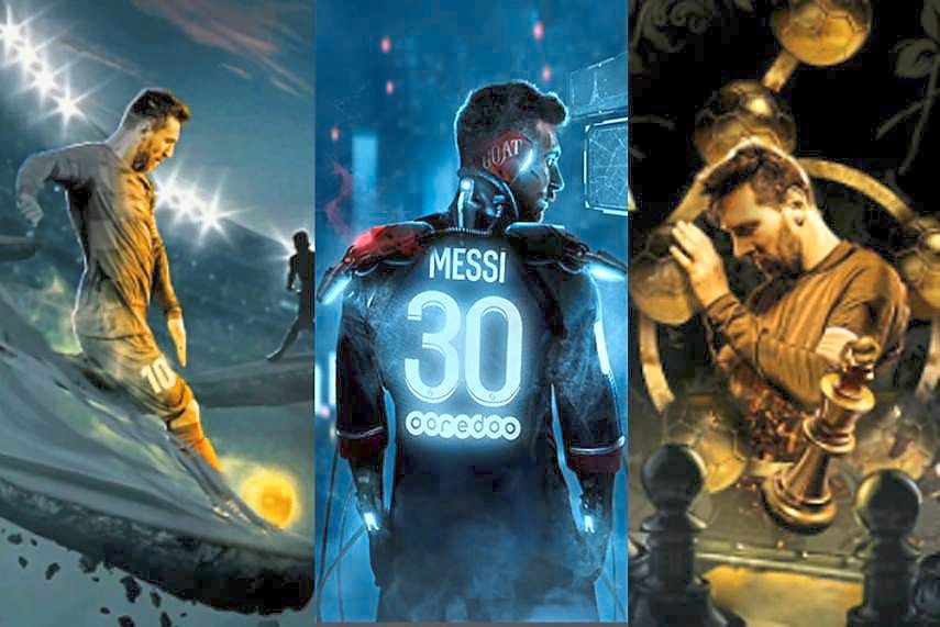 Messi presentó “Messiverse” su colección de arte en NFT