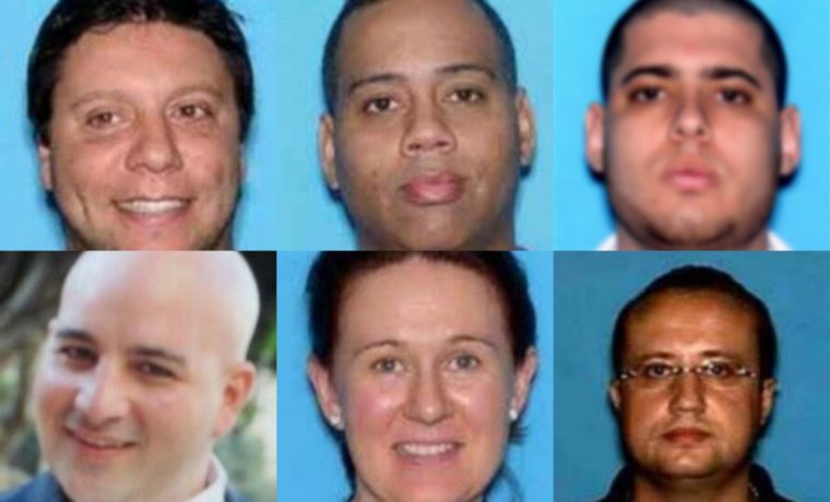 Estos son los 20 criminales más buscados en Miami por el FBI