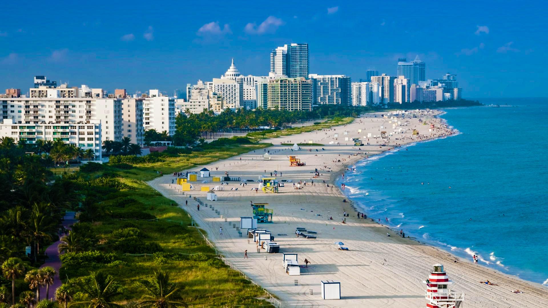 Cerradas algunas playas de Miami Beach como medida de prevención