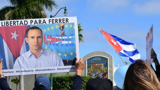 Cubanos en Miami  piden libertad de José Daniel Ferrer