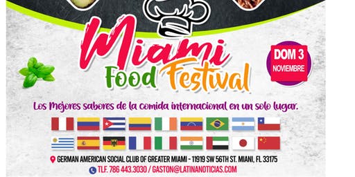 No puede dejar de participar en el Miami Food Festival en el mes de noviembre