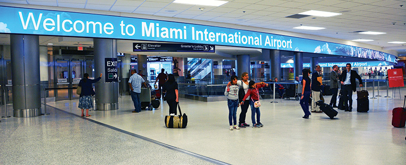 Recomendaciones en el Aeropuerto Internacional de Miami para viajeros con destino a Florida