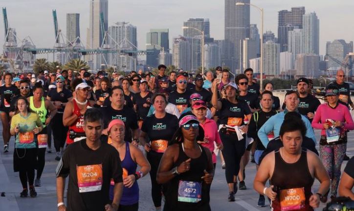 Cancelan por coronavirus Maratón de Miami por primera vez en su historia