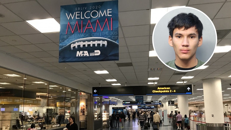 Abusó de dos niños, quiso escapar y lo arrestaron en el Aeropuerto Internacional de Miami