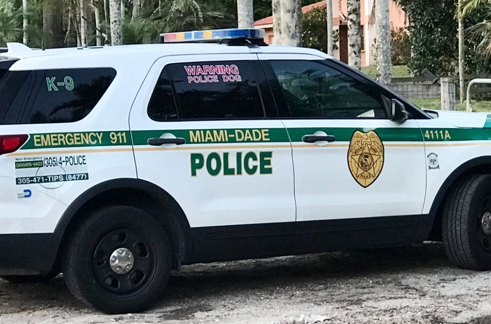 Policía de Miami-Dade atrapa a prófugo que intentó huir en un desagüe fluvial