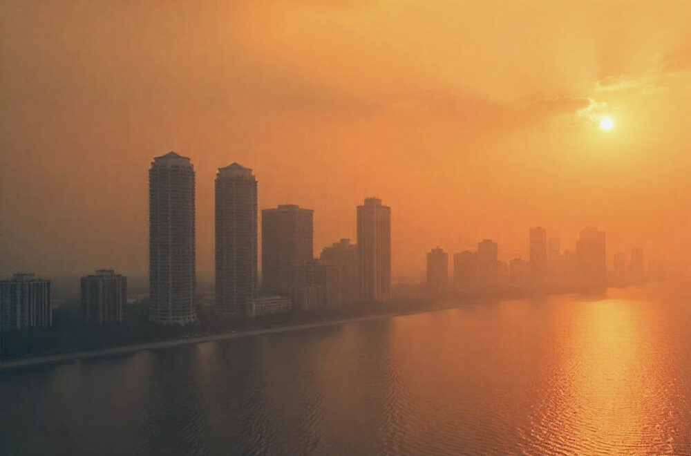 Una nube gigante de polvo del Sahara se abalanza sobre Florida: Miami no escapa del fenómeno