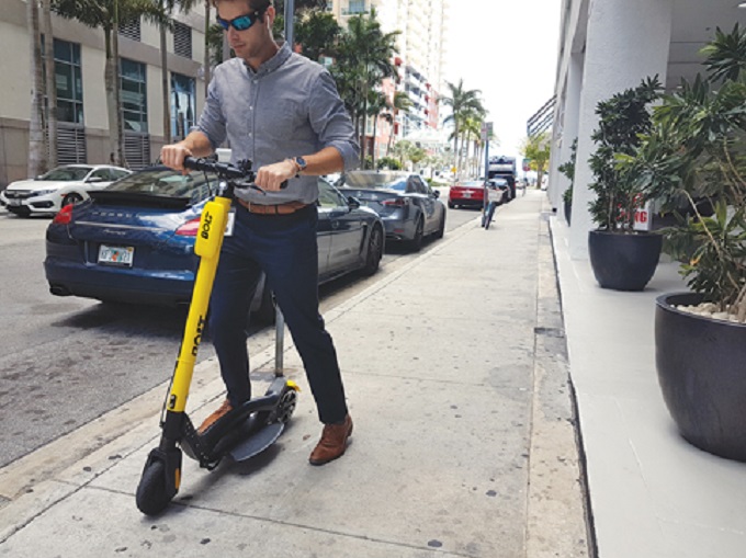 Circulación de Scooters será más estricta en Miami
