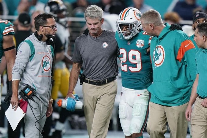 Miami Dolphins sufrirá una baja sensible por el resto de la temporada