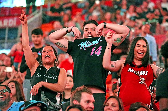 Afición del Miami Heat es la más alegre de la NBA