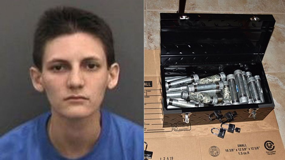 Arrestada después que sus padres encontraran 24 bombas caseras en su habitación en Florida
