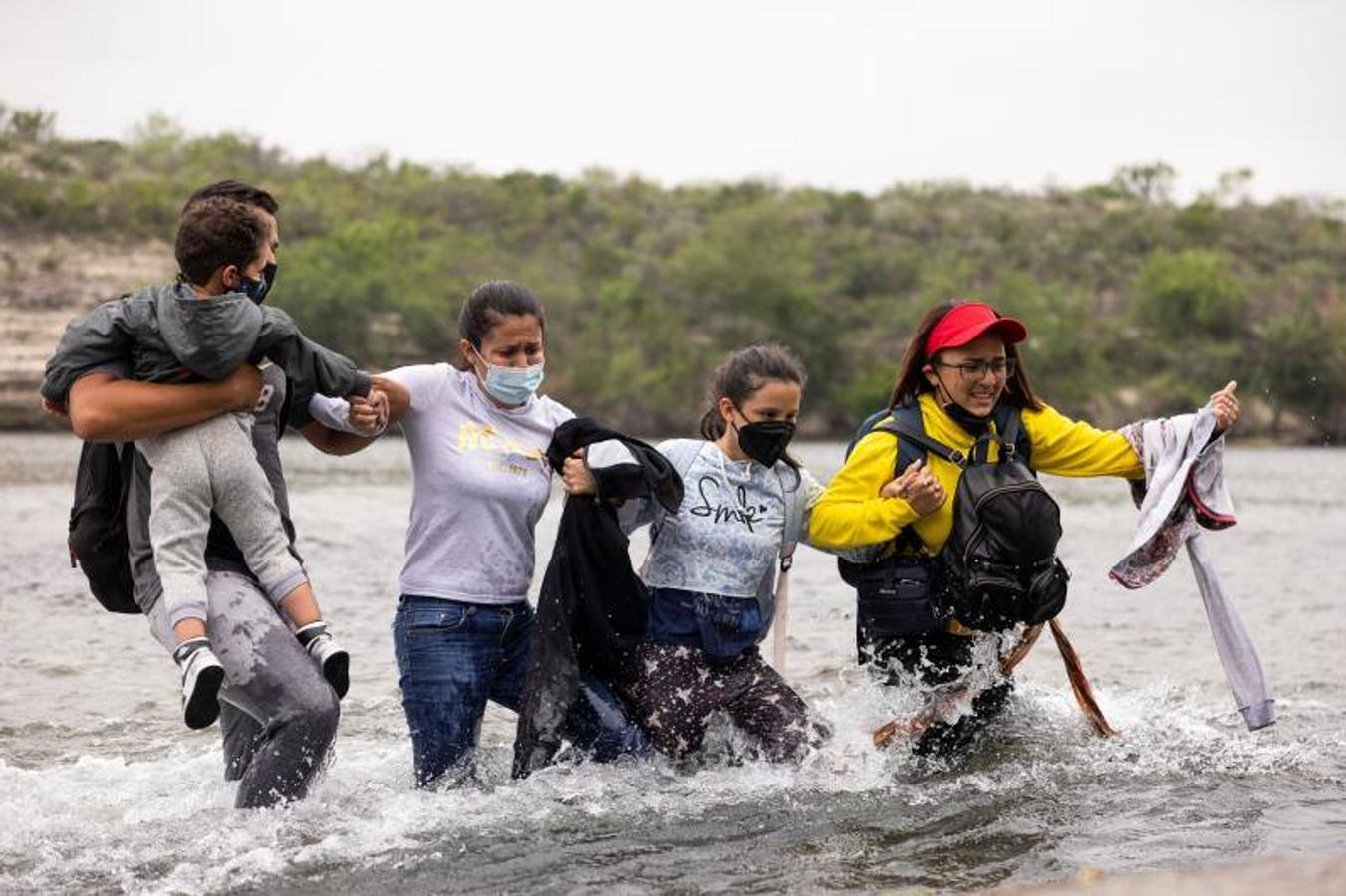 ¡Desgarrador! Aumentan los migrantes venezolanos que cruzan la frontera de EE. UU.