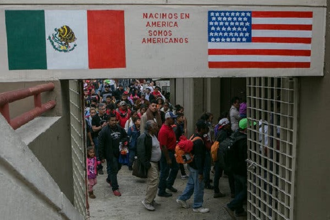 DHS  dio una buena noticia a los migrantes que fueron deportados  a México