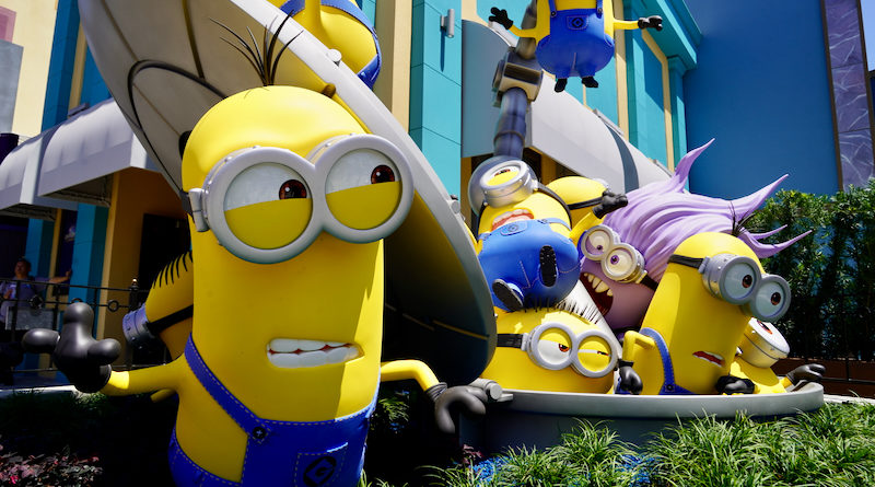 Universal Orlando se llenó de villanos amarillos con el debut de Minion Land
