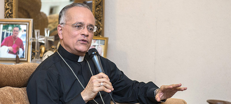 Representante de la Arquidiócesis de Managua visitó a nicaragüenses en Miami