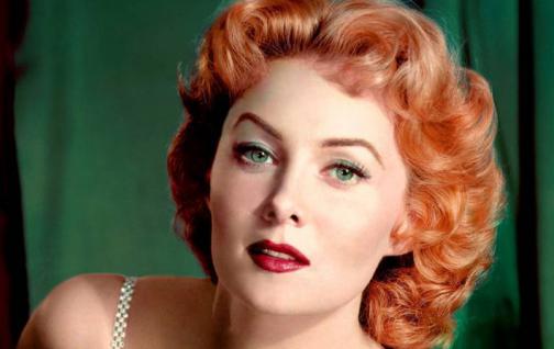 Falleció a los 97 años Rhonda Fleming, de las últimas actrices del Hollywood clásico