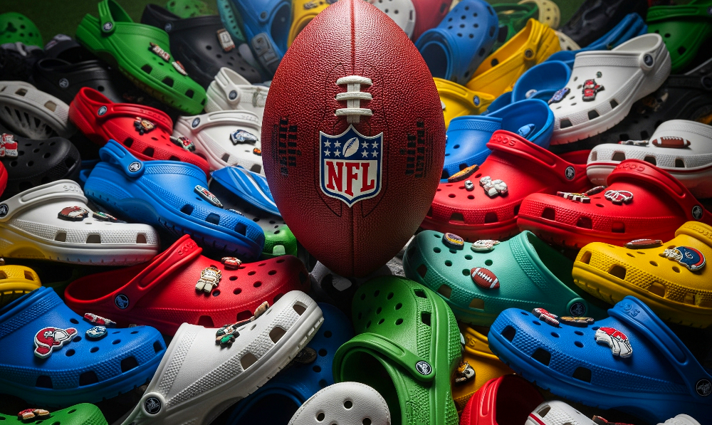Para los fanáticos más cómodos: NFL y Crocs lanzan colección llena de estilo