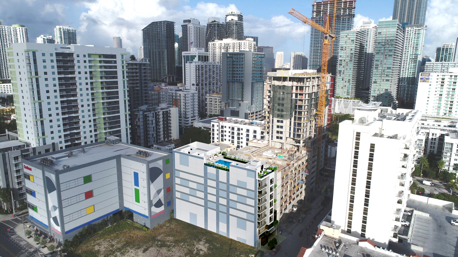 Brickell West muestra su futuro panorama en representaciones 3D