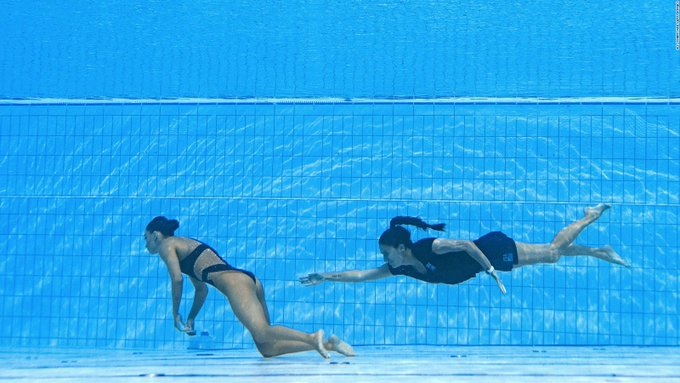 Nadadora que sufrió desmayo en Mundial de Natación relató lo que vivió