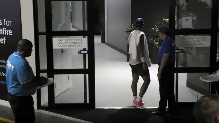 ¡Insólito! Seguridad no reconoce a Rafael Nadal y le negó la entrada a la cancha (Video)