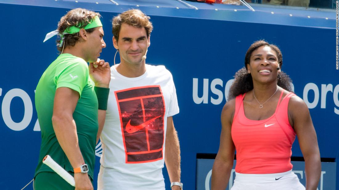 Serena Williams eligió entre Federer y Nadal: “Es el mejor tenista de la historia”