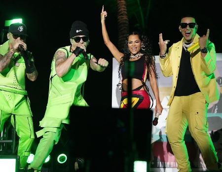 Natti Natasha reunió en video musical a Daddy Yankee y Wisin & Yandel (Video)