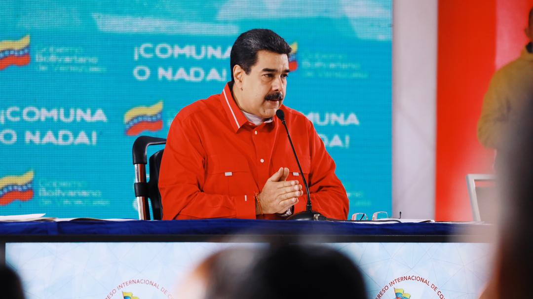 Nicolás Maduro le reiteró al Foro de Sao Paulo: “Vamos mucho mejor de lo que pensábamos y todavía lo que falta”