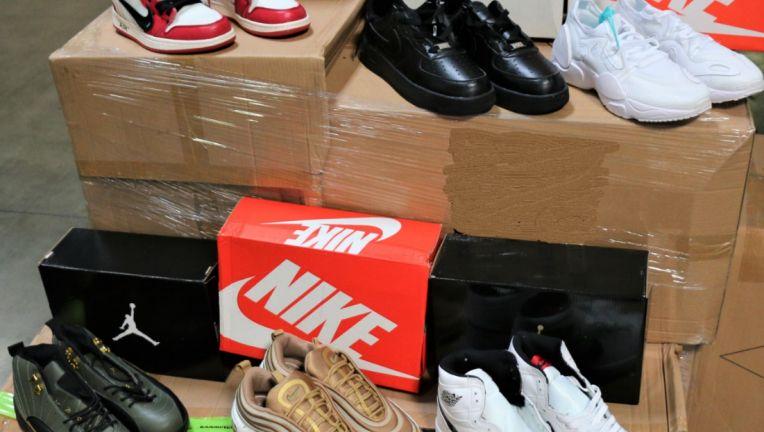 Detuvieron a contrabandistas con cargamento de zapatos Nike valorado en $2 millones