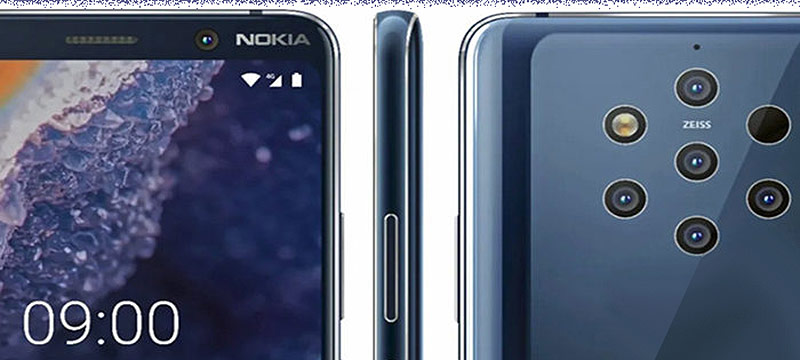 Nokia presentará potente celular con 5 cámaras integradas