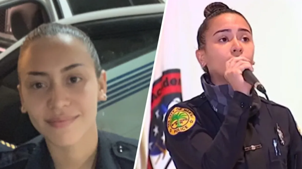 policía Miami arma disparos