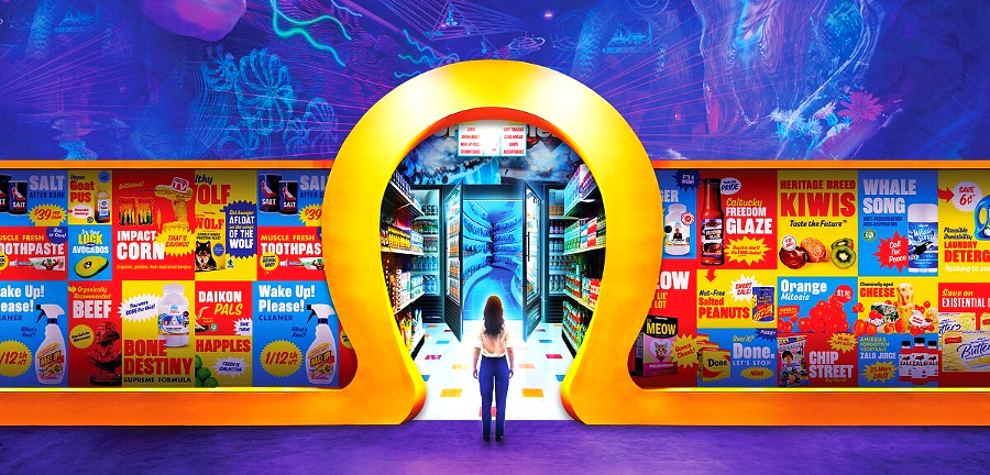 Parece un supermercado, pero es la entrada a otra dimensión: La experiencia más surrealista de EE.UU