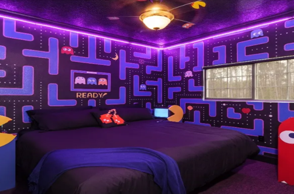 ¿El hospedaje más divertido? Este Airbnb cerca de Orlando es un salón de juegos gigante
