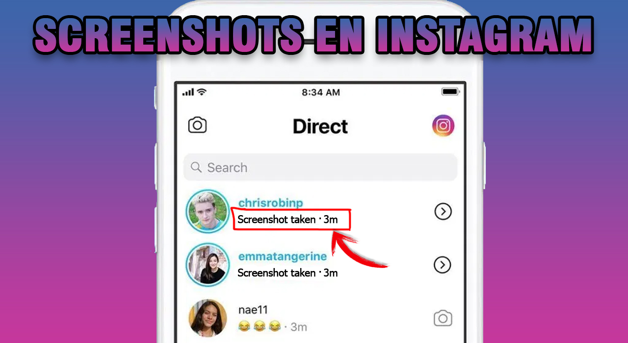 Instagram te avisará si alguien hace «screenshot» a tus stories