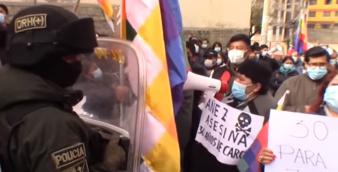 Activistas respaldan a Áñez tras condena en Bolivia