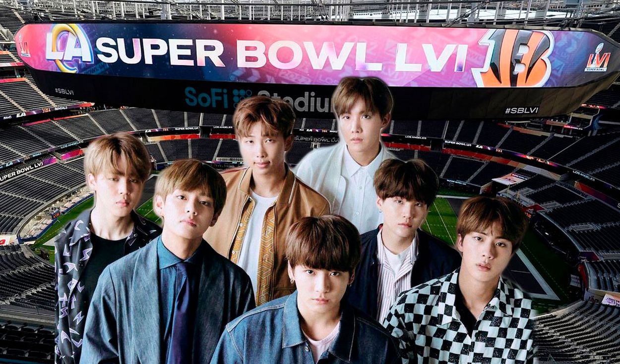 BTS con mensajes en pro del planeta en el Super Bowl 2022