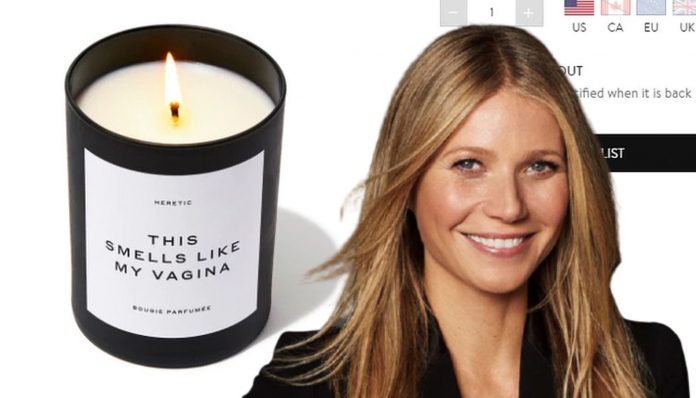 ¡Éxito rotundo! Gwyneth Paltrow arrasa vendiendo velas que huelen a su vagina