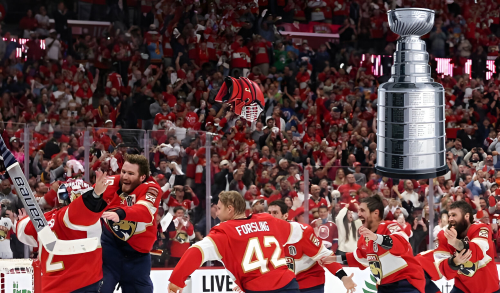 Los Panthers lo volvieron a hacer: la Copa Stanley se queda en Florida