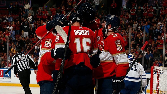 Florida Panthers fue contundente en casa